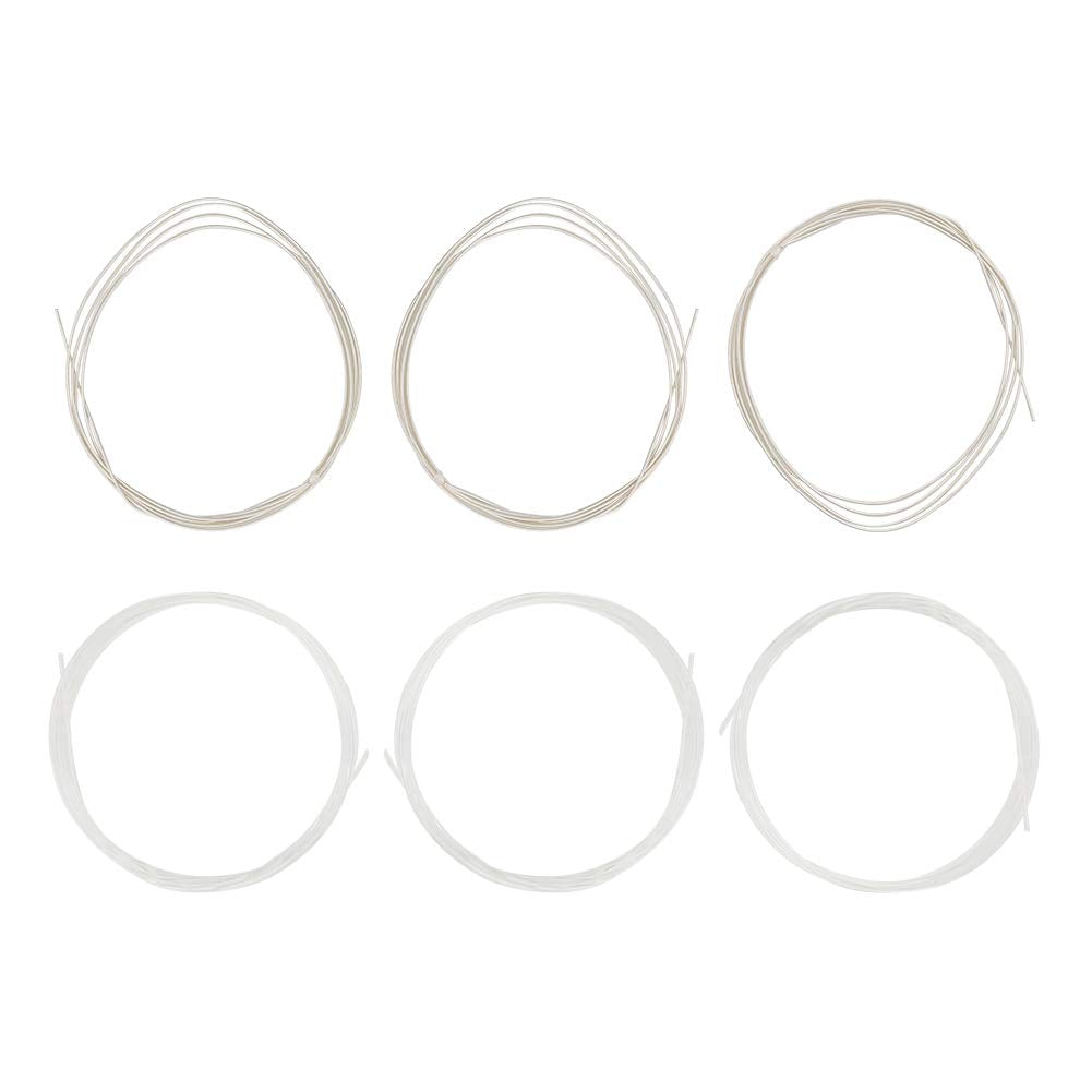 Bnineteenteam Guitar Strings Replacement, Diy Guitar Strings Replacement For Classical Guitar, A Set Of 6 Nylon String For Guitarist Performers Playing Accessories