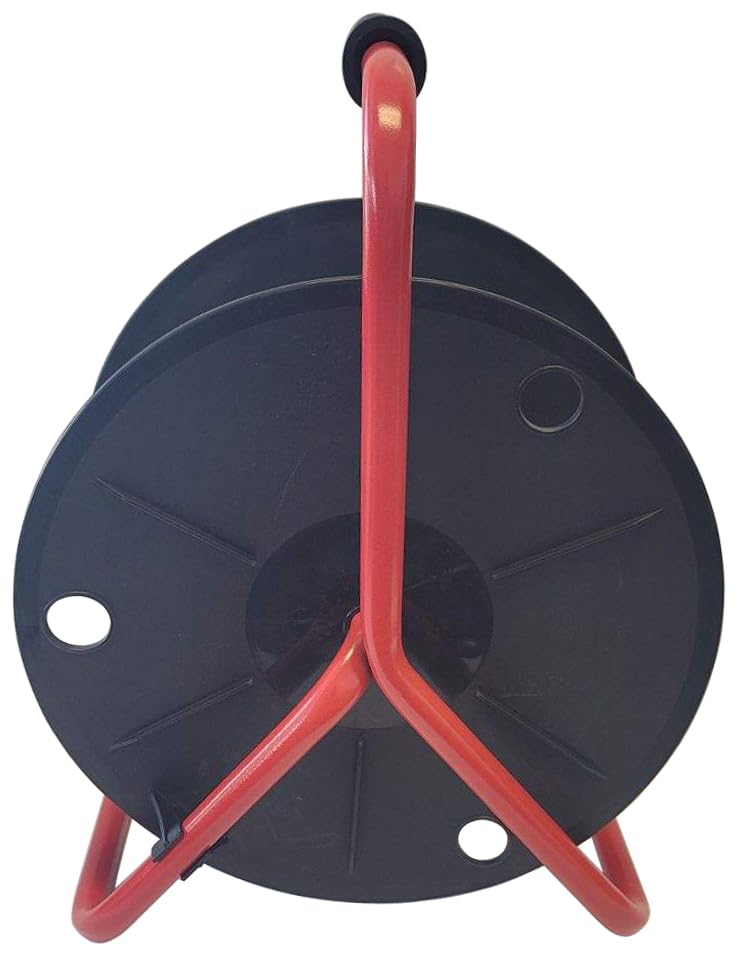 Audio2000'S Adc271C Deluxe Portable Cable Reel/Cord Reel, Capacity: 720 Feet Of 6Mm Cable/Cord