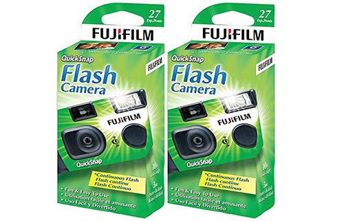 Fujifilm Quicksnap Flash 400 Disposable 35Mm Camera (2 Boxes)