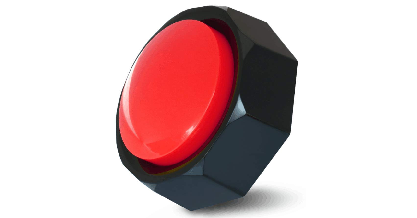 Ribosy Dog Training Buzzer, Recordable Button, Record And Playback Your Own Message To Train Your Dog Voice What They Wants And