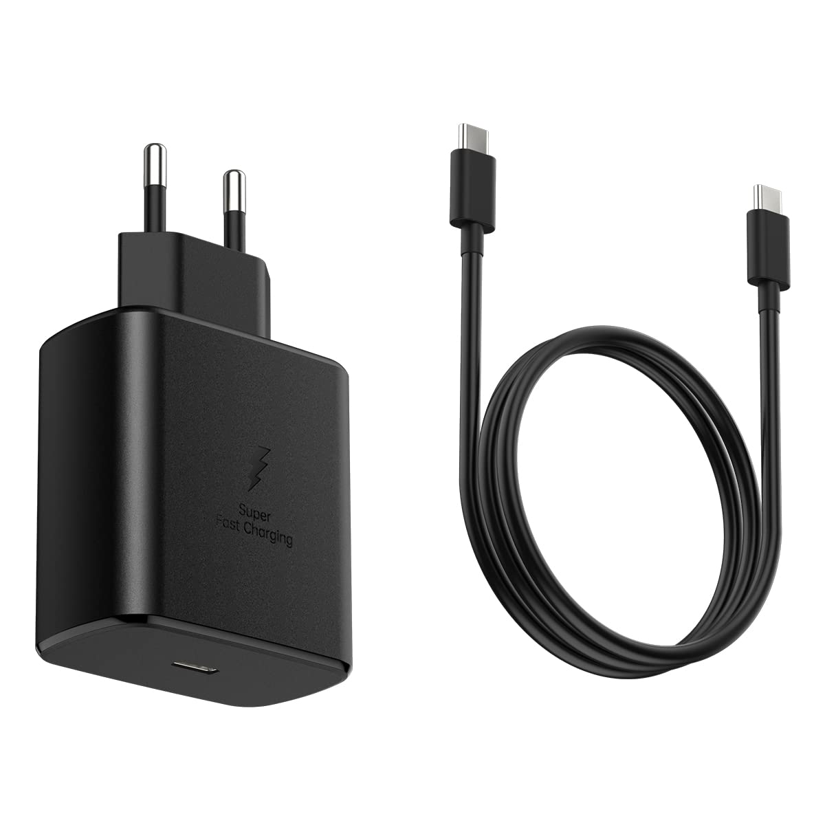 45W Europe Super Fast Charger European Travel Plug Adapter EU Wall Charger