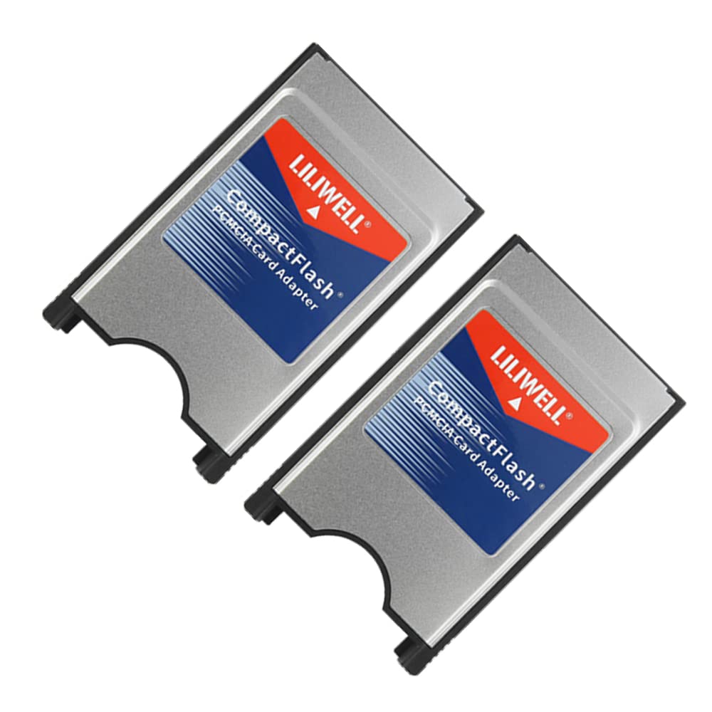 Liliwell Compact Flash To Pcmcia Ata Adapter Cf To Pc Card Adapter 2 Pack