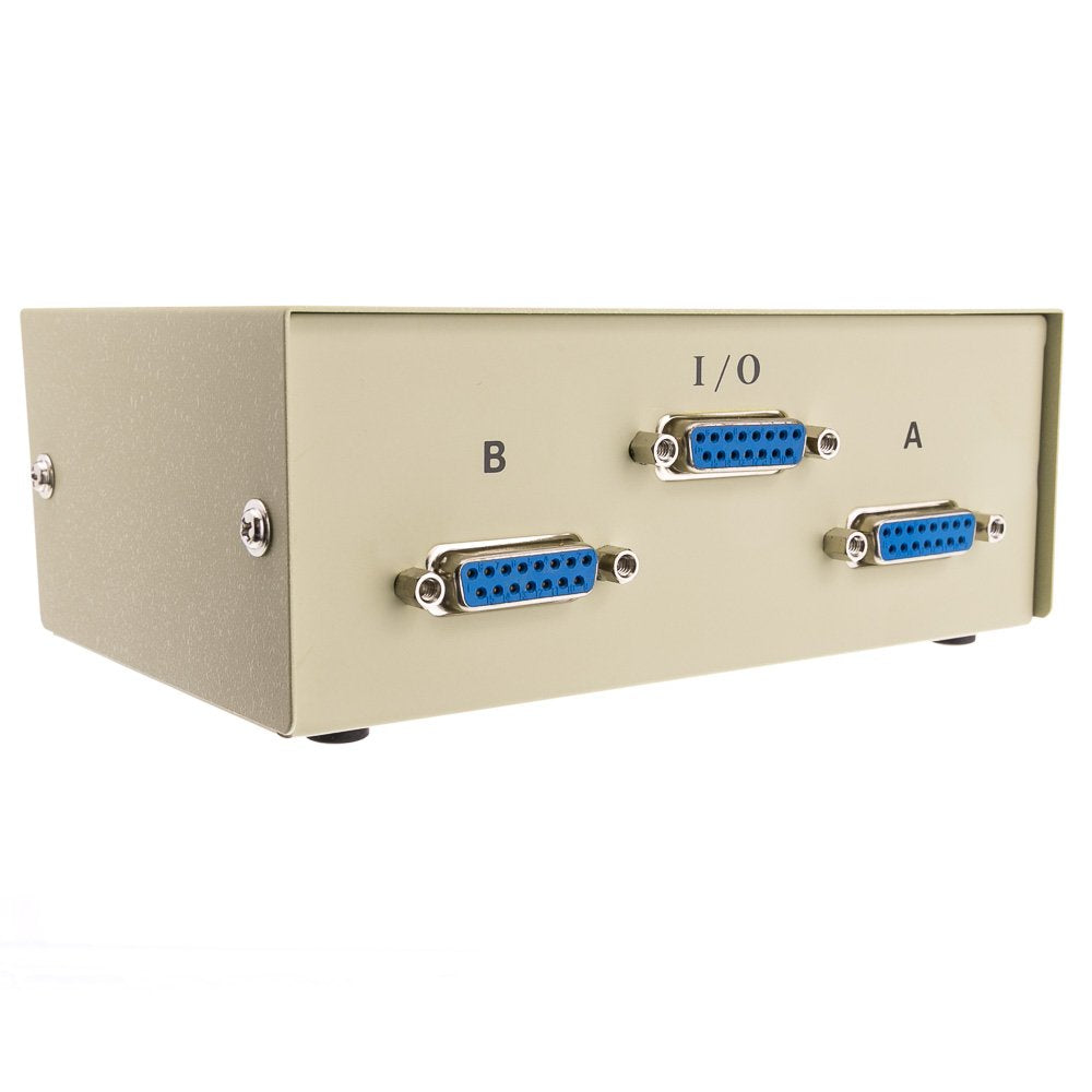 Apple/Mac Ab 2 Way Switch Box, Db15 Female