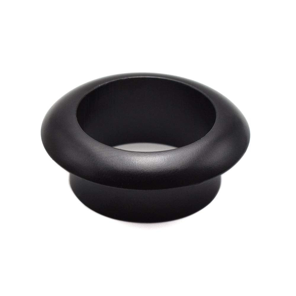 1 Inch(25Mm) Zinc Alloy Desk Hole Cover Grommets Black Wire Cord Cable Organizer For Computer Desk Cabinet