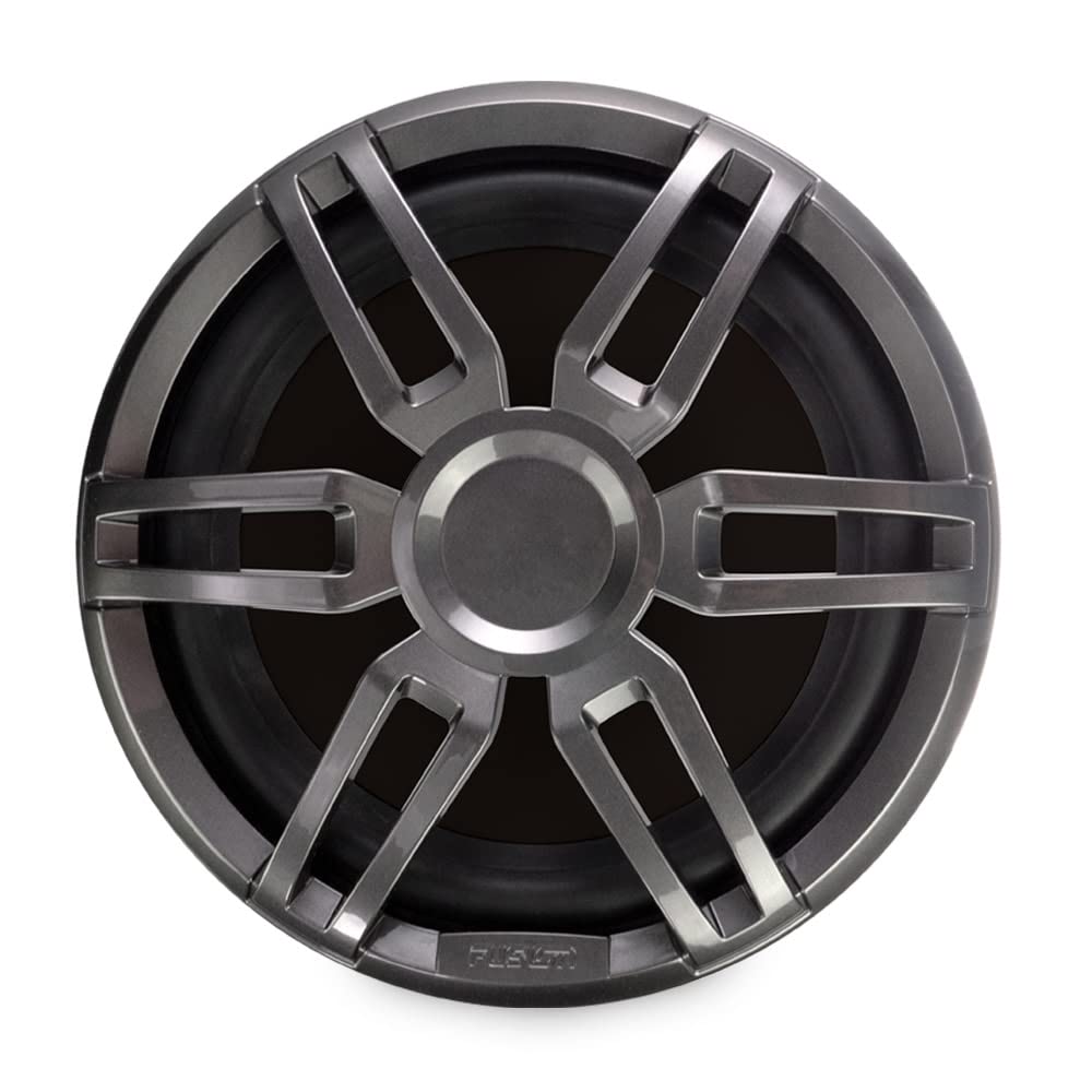 Garmin Fusion Xs Series Marine Subwoofer, 10'' 600 Watt Sports, A Garmin Brand,Gray/White