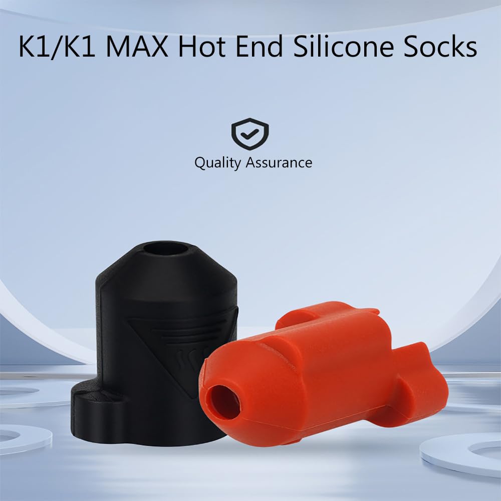 4Pcs Silicone Socks Cover For 3D Printer K1/K1 Max/Ender 3 V3 Ke/Cr10 Se, High Temperature And Durable Silicone Cover 3D Printer
