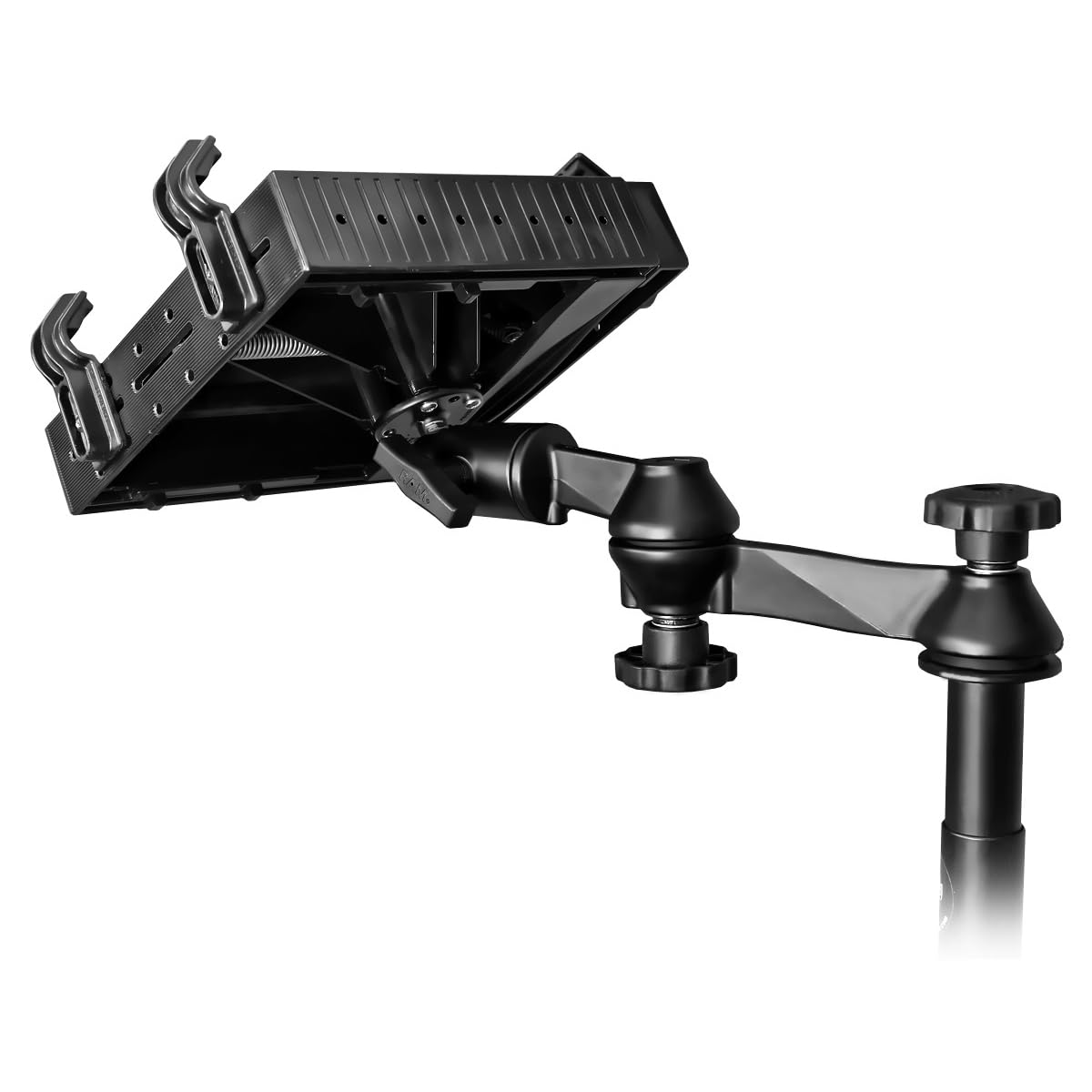 Ram Mounts No-Drill Laptop Mount For 15-23 Ford F-150, 17-23 F-250 + More Ram-Vb-195-Sw1 Compatible With 10 To 16 Wide Laptops