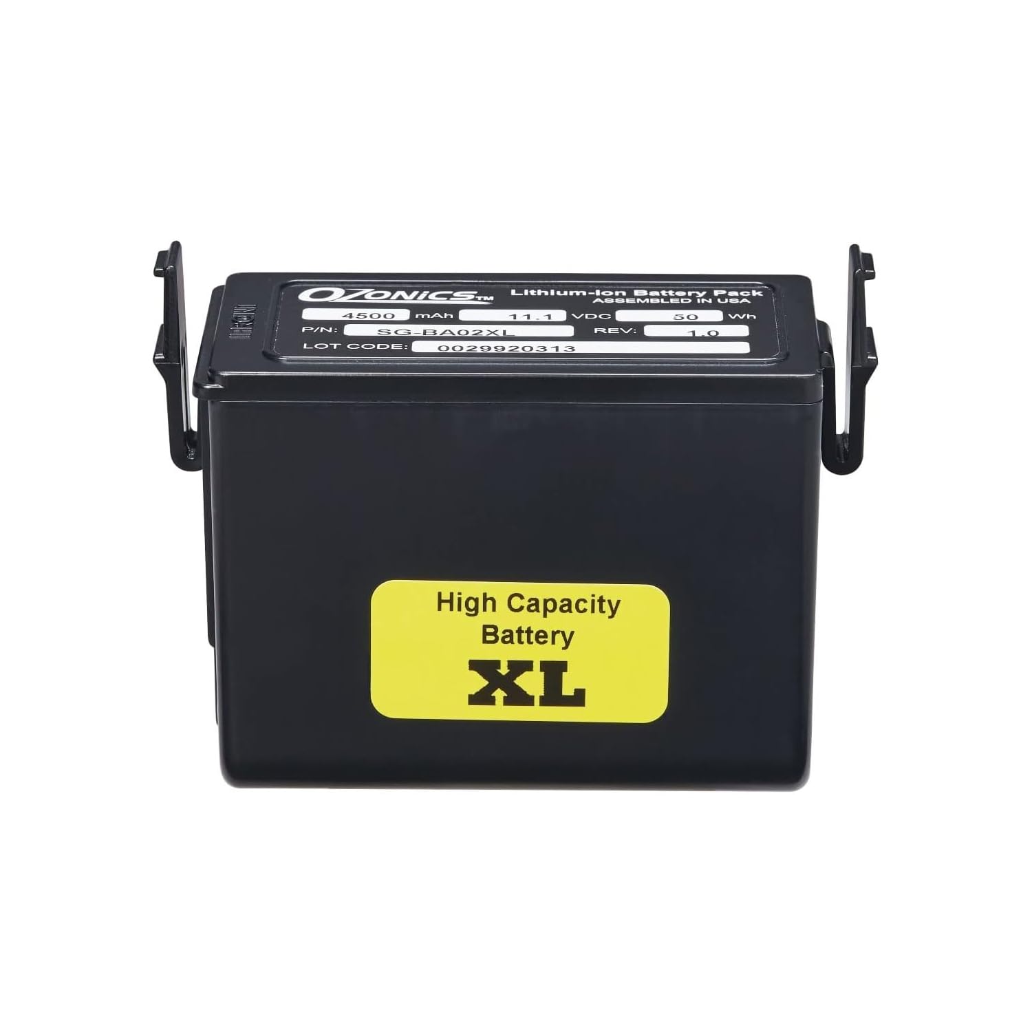 Ozonics Sg Ba02Xl Extended Life Battery   Smart Battery Technology For Hr230, Hr200, Or Hr150 Scent Eliminator   Enjoy Extended Scent Elimination For 10 Hours In Standard & 8 Hours In Boost Mode