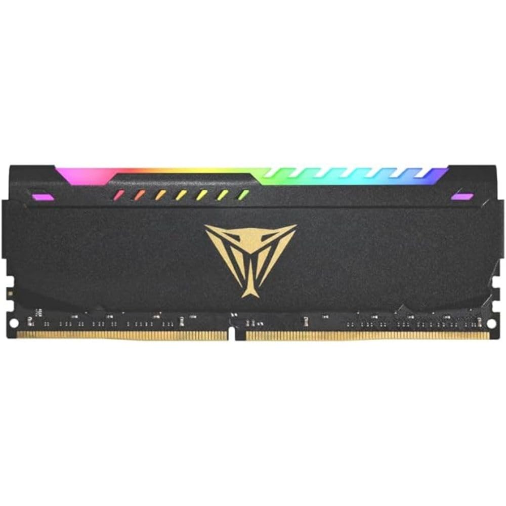Patriot Viper Steel RGB DDR4 64GB (2 x 32GB) 3600MHz CL 19-19-19-43 UDIMM Low-Latency Gaming Memory Kits - PVSR464G360C8K
