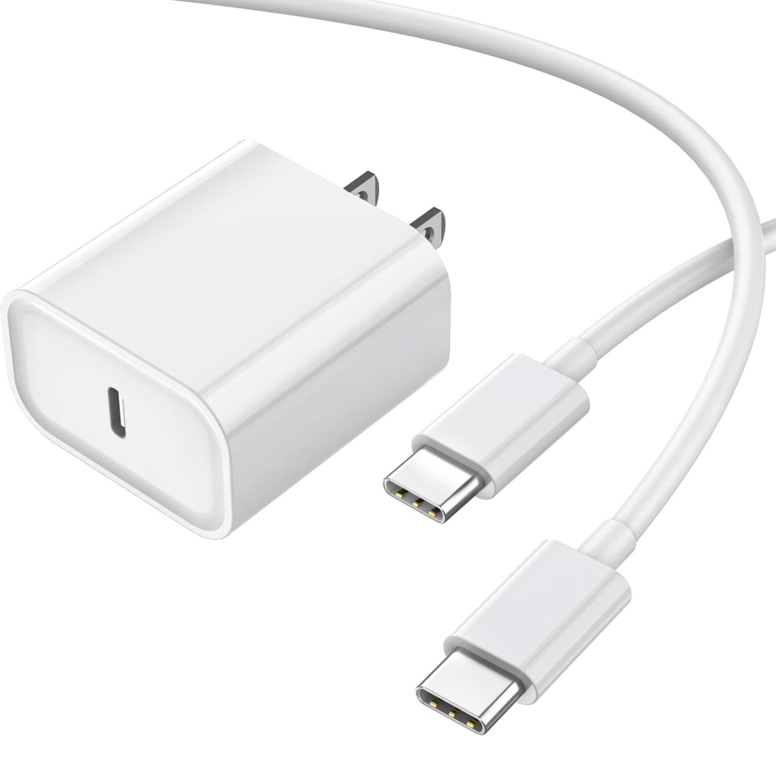 Iphone 16 Pro Charger 10Ft Usb C Cable,20W Fast Charger Adapter For Iphone 16/15 Charging Long Usb C To C Charging Cable For Iphone 16/15 Plus/Pro/Pro Max, Ipad Pro 12.9/11 Inch,Ipad Air 5Th/4Th, Ipad