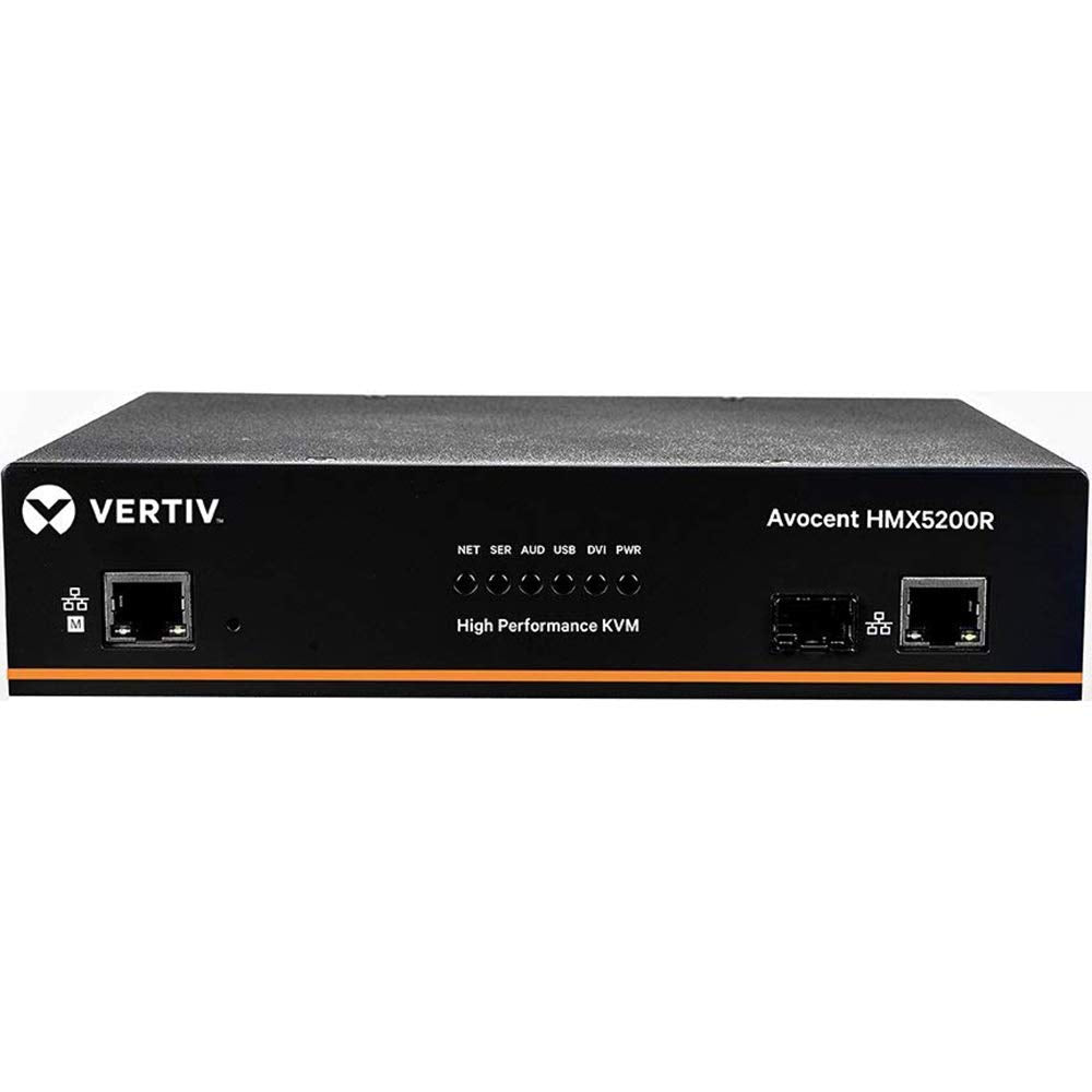 Vertiv Avocent HMX 5000, High Performance KVM, KVM Extender, KVM Receiver, Dual Receiver, DVI-D, Backward Compatible, USB 2.0, P