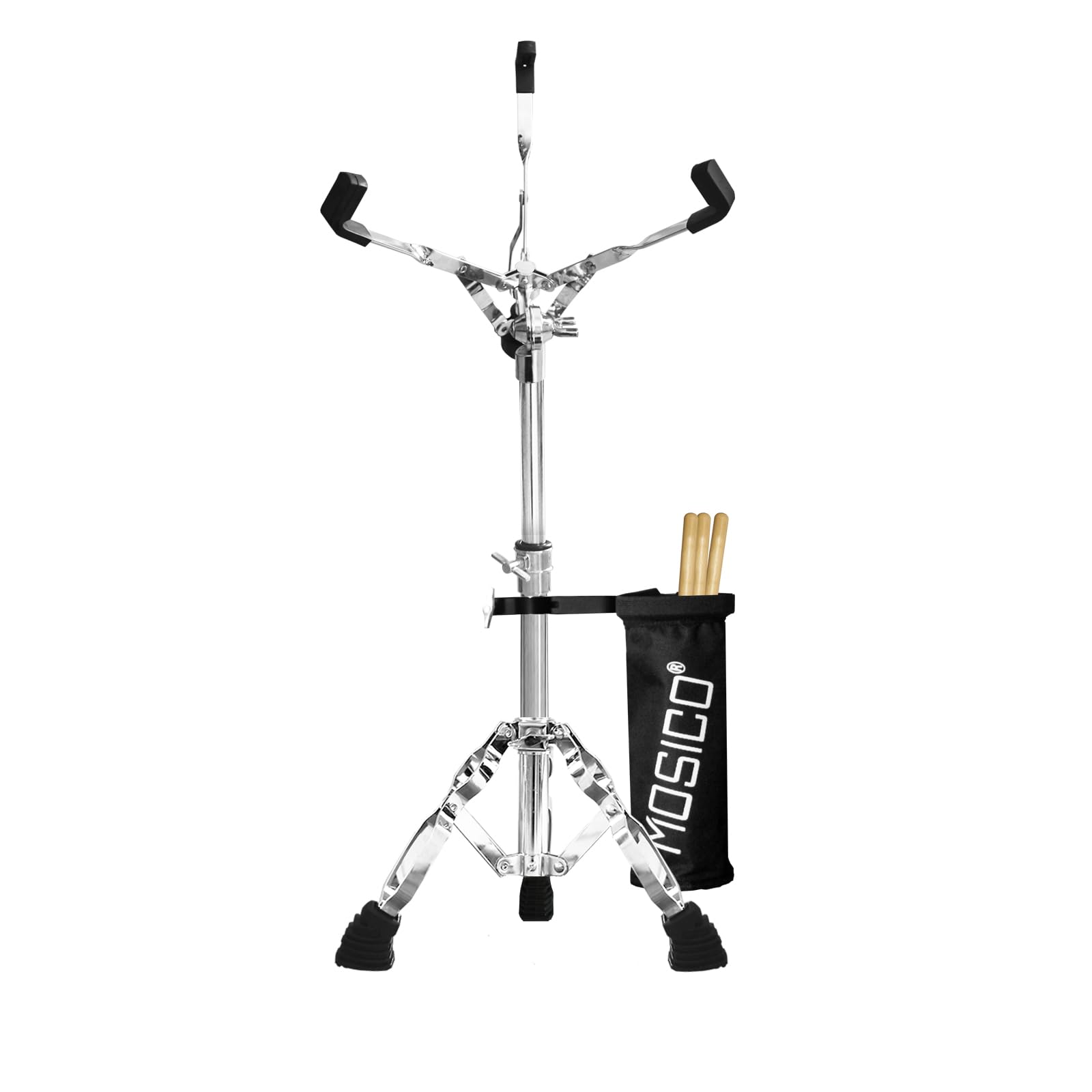 Mosico Snare Drum Stand Height Range 13.40 23 Inches For 10'' 14'' Snare Drum With Drumstick Holder Snare Stand For Beginners