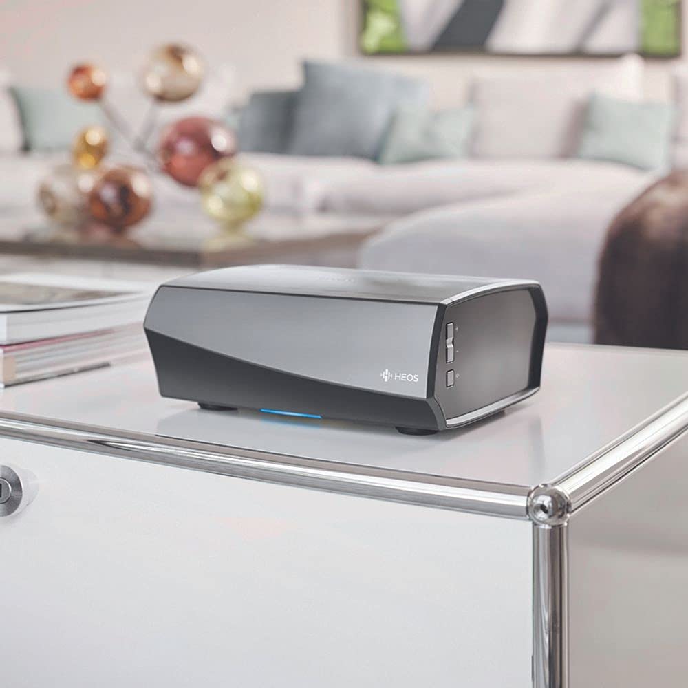 Denon Heos Amp Wireless Amplifier For Home Theater, Bluetooth Hi Res Amplifier