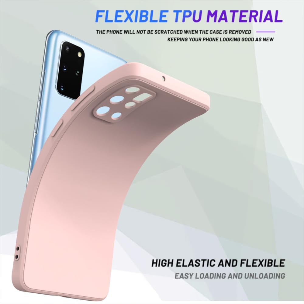 Wogroo For Samsung Galaxy S20 Plus Case Pink, Scratch Resistant With Soft Touch, Slim Thin Phone Cover For Samsung Galaxy S20 Pl