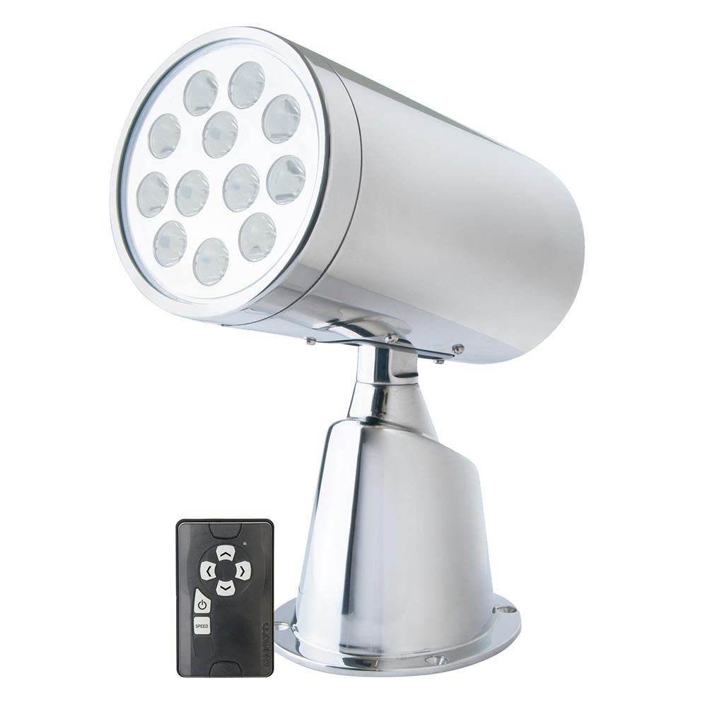 Marinco 23050A Ip67 Led Stainless Steel Spotlight With Remote,WBLITB07D7G5SXP