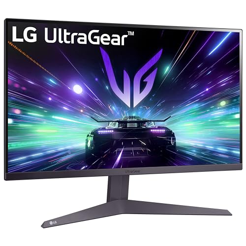 Lg 24Gs50F B 24 Inch Fhd (1920 X 1080) Ultragear Gaming Monitor With 180Hz, 1Ms Mbr, Hdr10, Amd Freesync, Hdmi, Displayport, 3 S
