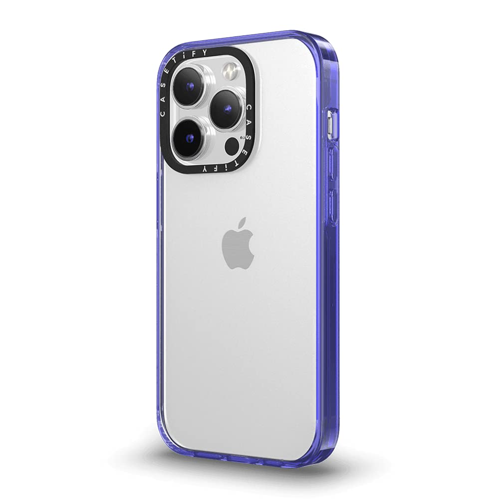 Casetify Compact Iphone 14 Pro Max Case [2X Military Grade Drop Tested / 4Ft Drop Protection]   Disco Magic   Peri Purple