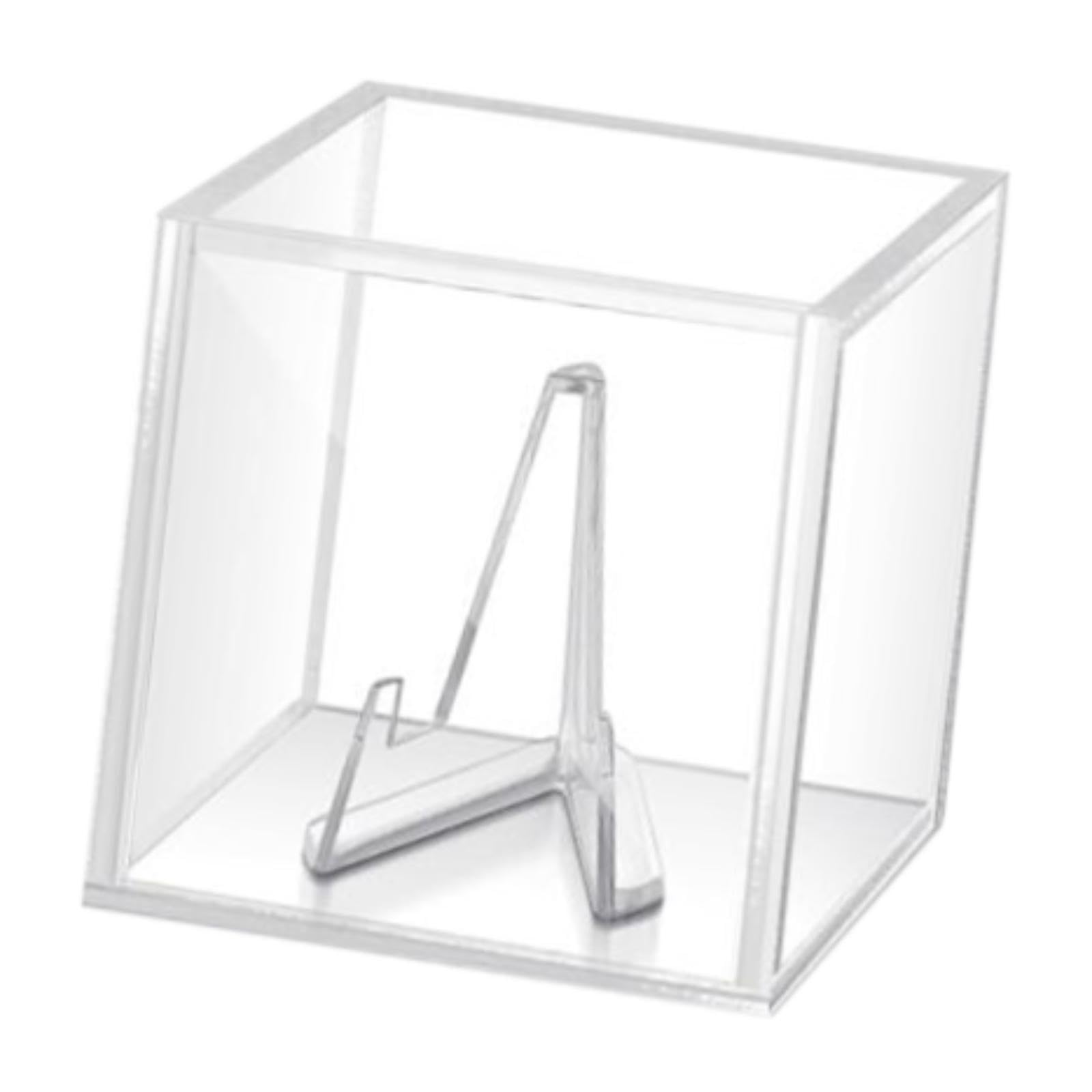 The Style Sutra Guitar Pick Display Box With Stand Plectrum Case For Lovers Musician Players Transparent Base|1X Guitar Pick Dis