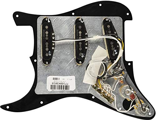 Fender Pre-Wired Strat Pickguard, Vintage Noiseless Sss Electric Guitar Electronics (0992344506)