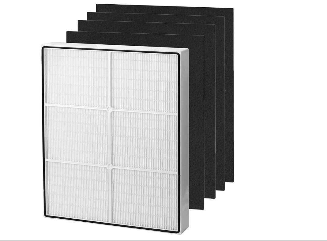 Replacement Whirlpool 1183054K Hepa Filter & 4 Precarbon Filters Fits Whispure Air Purifier Models Ap450 And Ap510