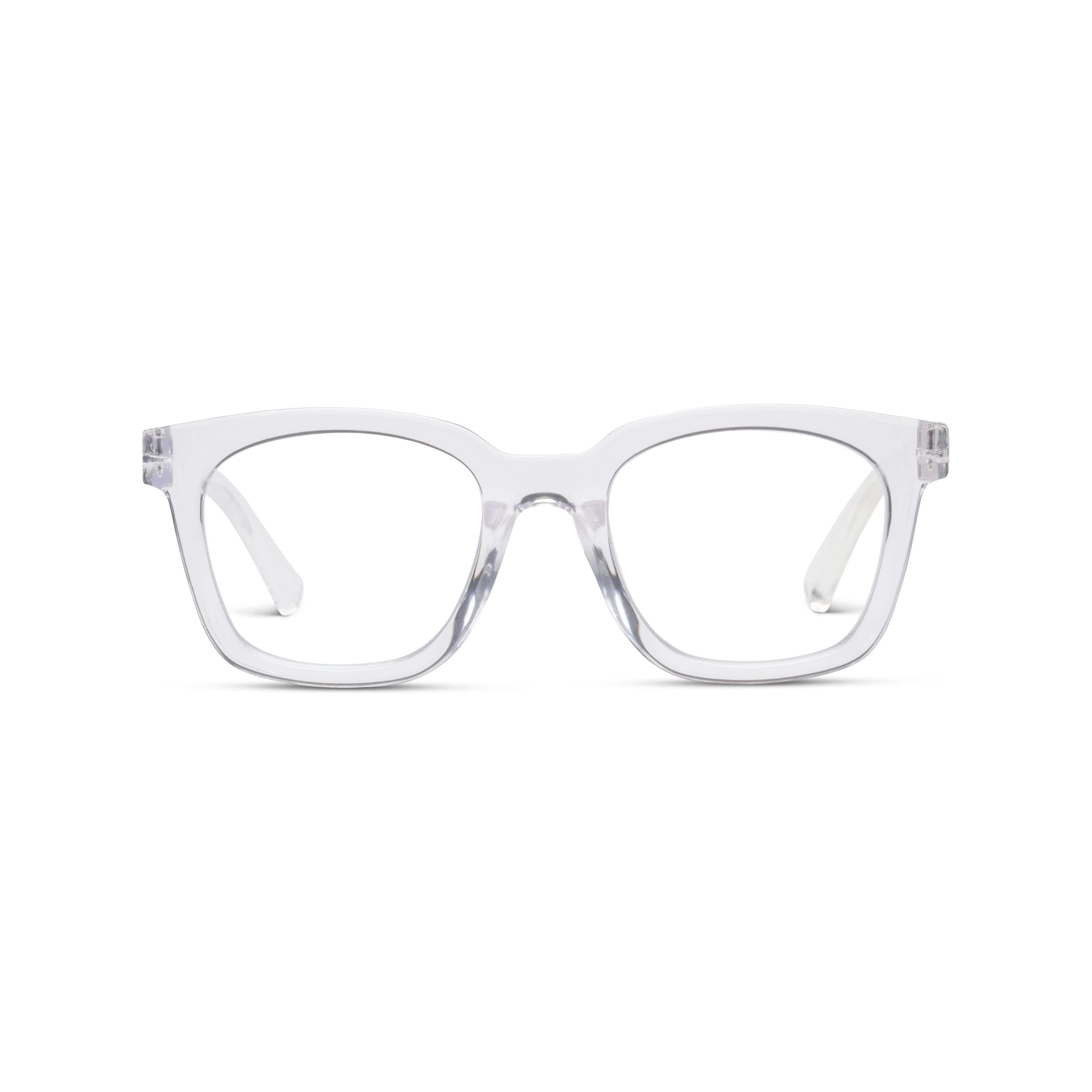To the Max Progressive Oversized Blue Light Blocking Glasses - Clear +3.00
