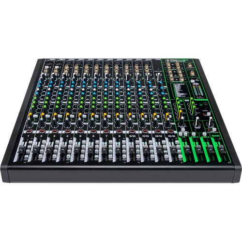 Mackie Profx16V3 16-Channel Professional Analog Mixer With Usb, Onyx Mic Preamps And Gigfx Effects Engine