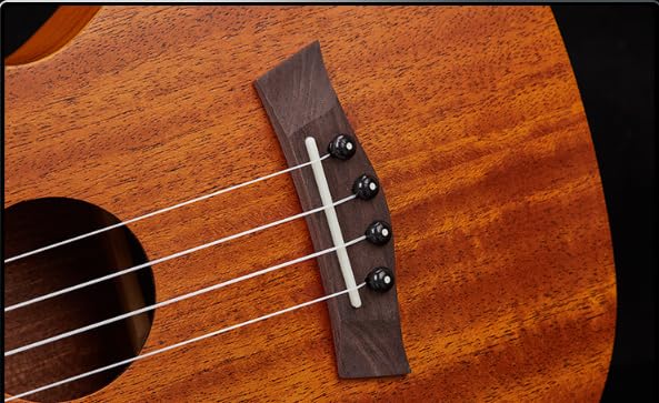 Concert Ukulele, 23-Inch Mahogany Wood, Natural Brown