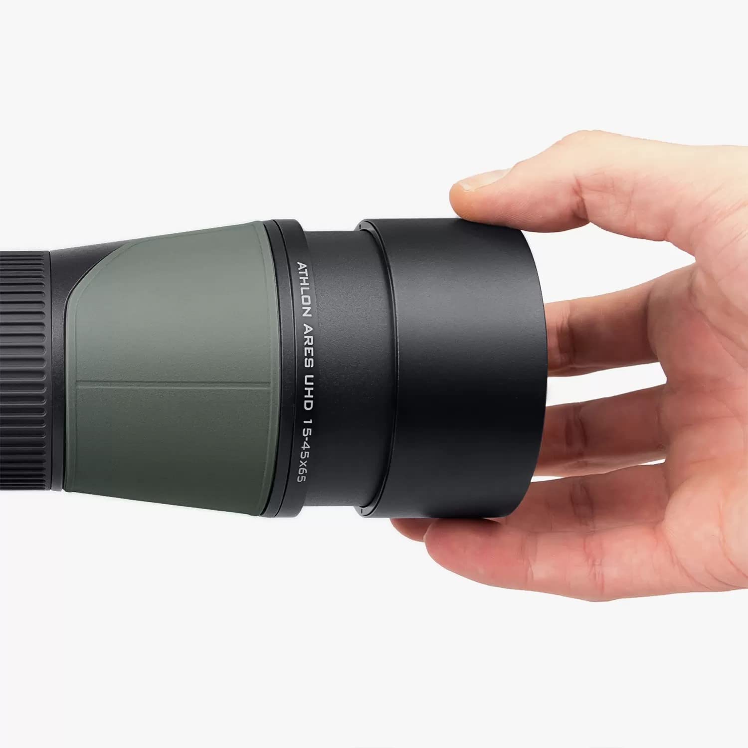 Athlon Optics Ares Uhd 15-45X65 Spotting Scope - Spotting Scope For Outdoor Equipment - Bird Watching, Shooting Range & Hunting