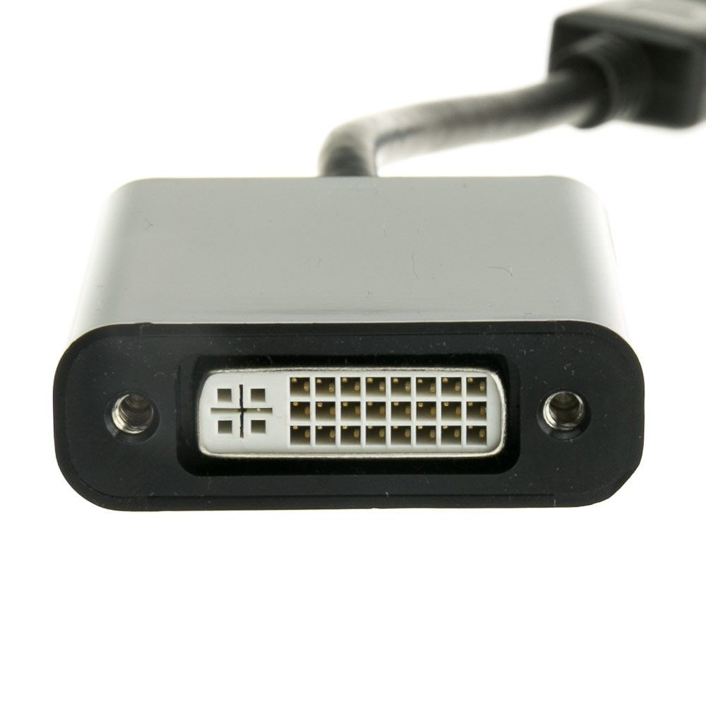 Cablewholesale Displayport Male To Dvi Female Passive Adapter 8 Inch Cable