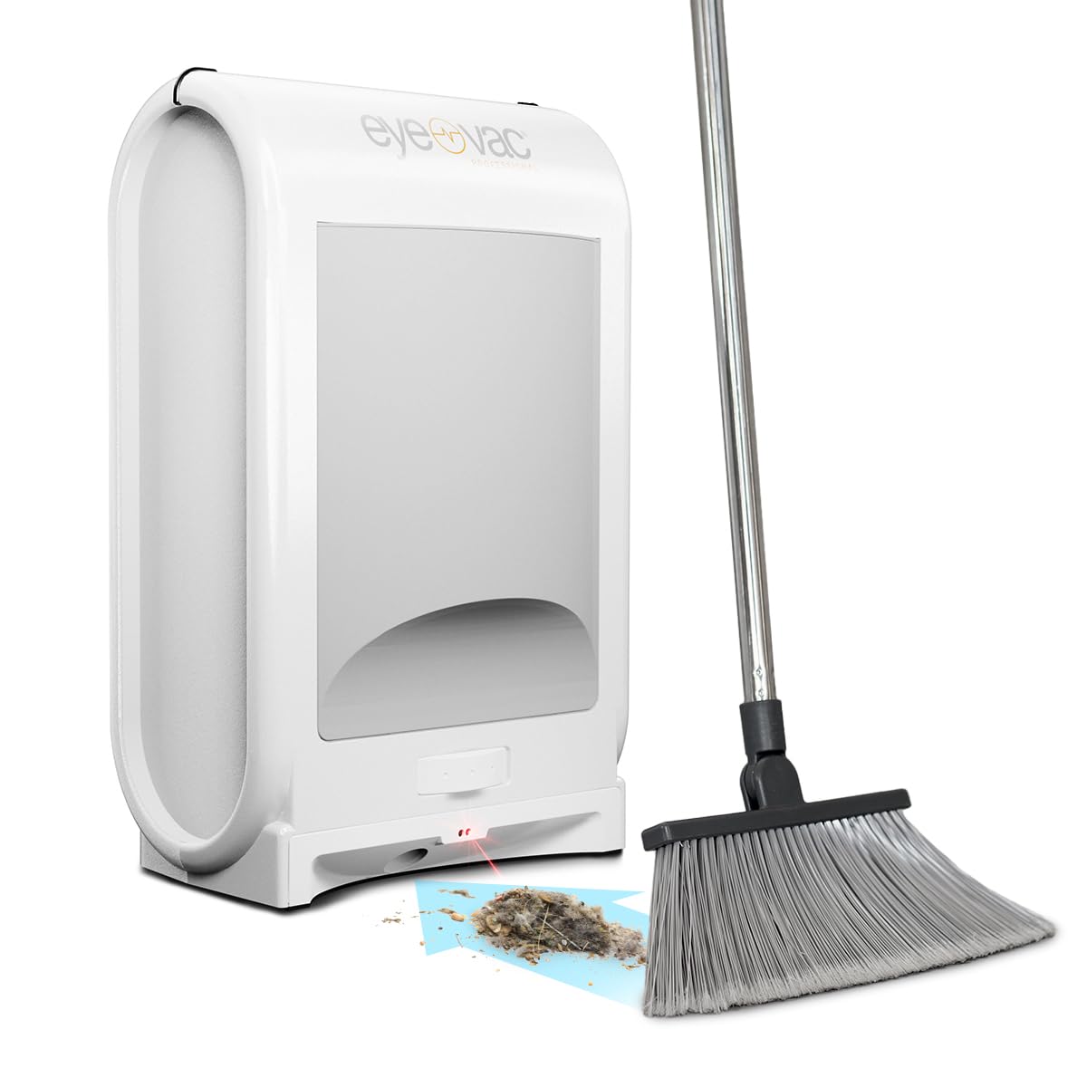 Eyevac Pro Touchless Vacuum Automatic Dustpan   Ultra Fast & Powerful   Great For Sweeping Salon Pet Hair Food Dirt Kitchen, Cor