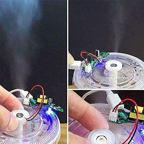 Acxico 2Pcs 5V Mini Usb Humidifier Air Purifier Circuit Board Driver Atomization Plate