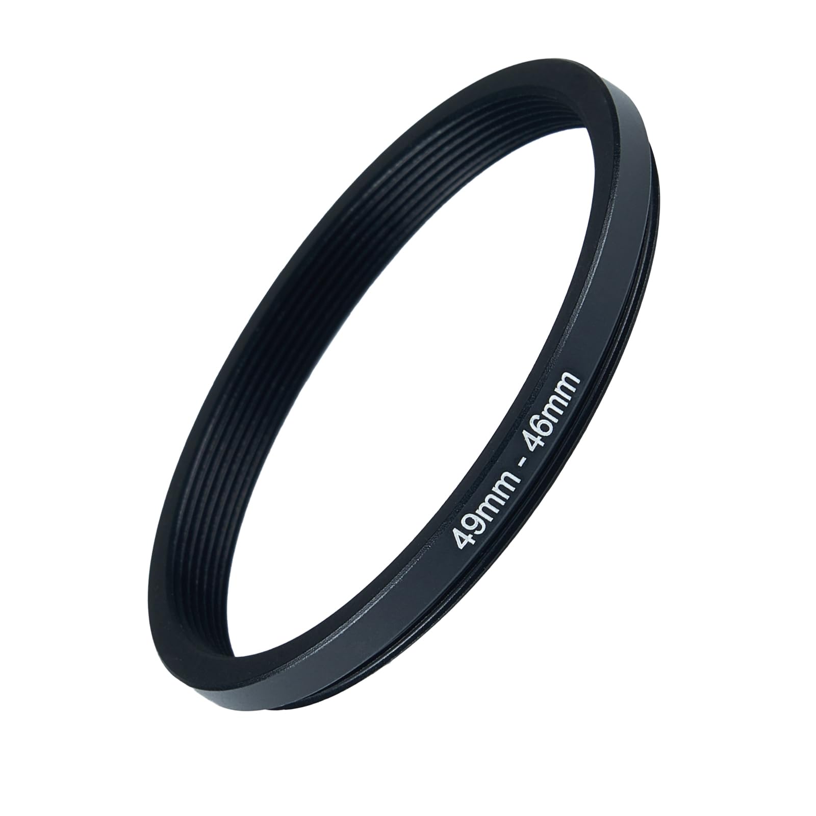 49Mm To 46Mm Step Up Adapter Rings Filter Adapter Black Metal Step Down Filter Ring Adapter Compatible With All Brand Uv Cpl Nd 