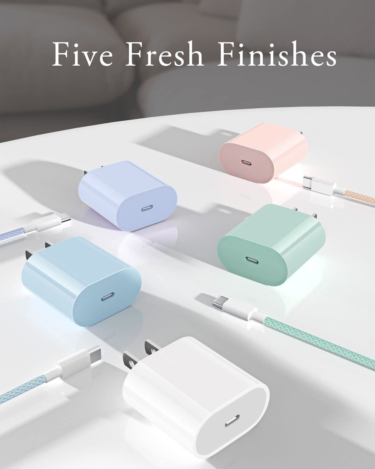 Iphone 15 Charger, 20W Usb C Charger With 6.6Ft Usb C To C Fast Charging Cable For Iphone 15 Pro/15 Pro Max/15 Plus, Ipad Pro 13