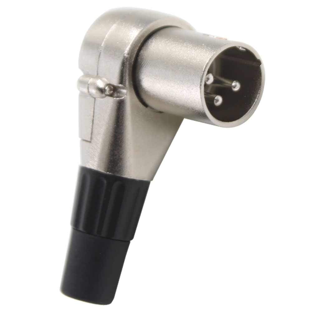 Bnkenx 2 Pack Adjustable Right Angle 3 Pin Xlr Male Connectors - Pro Audio Dj Band 7 Position Plugs Xlr Male Female Plug Jack Ri