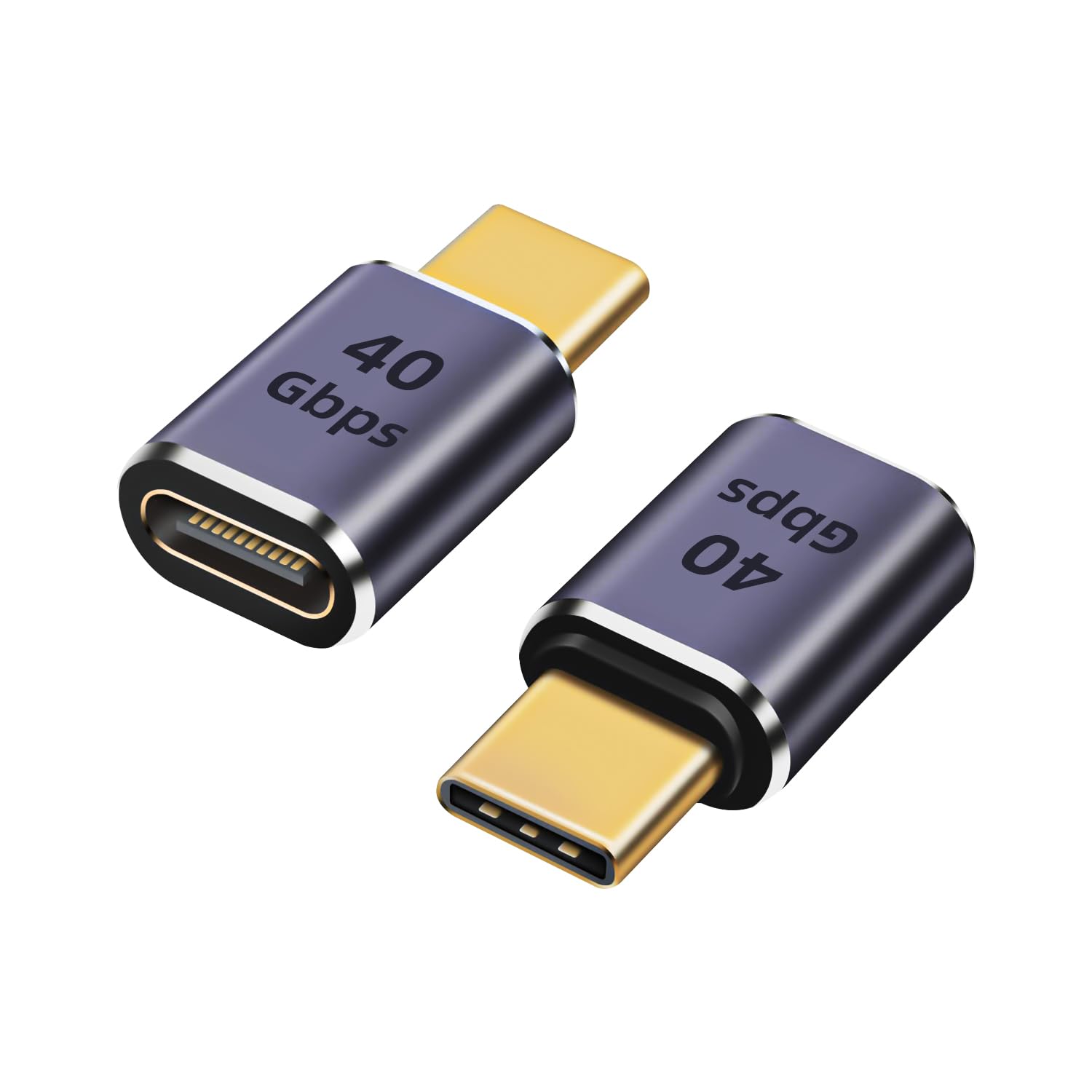 Ghqxzt Usb C Extender Adapter 40Gbps, 8K 60Hz Usb C Male To Female Extension Adapter,Usb Type C Male To Female Extender Pd 100W 