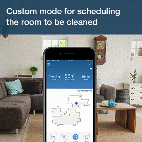 Ecovacs Deebot Ozmo 920 2In1 Mopping Robotic Vacuum With Laser Navigation, No Go Zones, Systematic Cleaning, Multi Floor Mapping