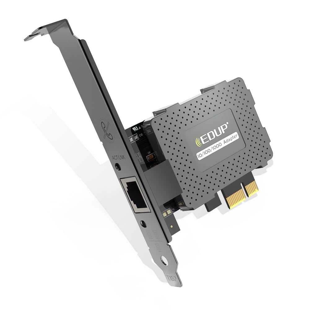 Edup Gigabit Ethernet Pci Express Pci-E Network Card 10/100/1000Mbps Rj45 Lan Adapter Converter For Desktop Pc