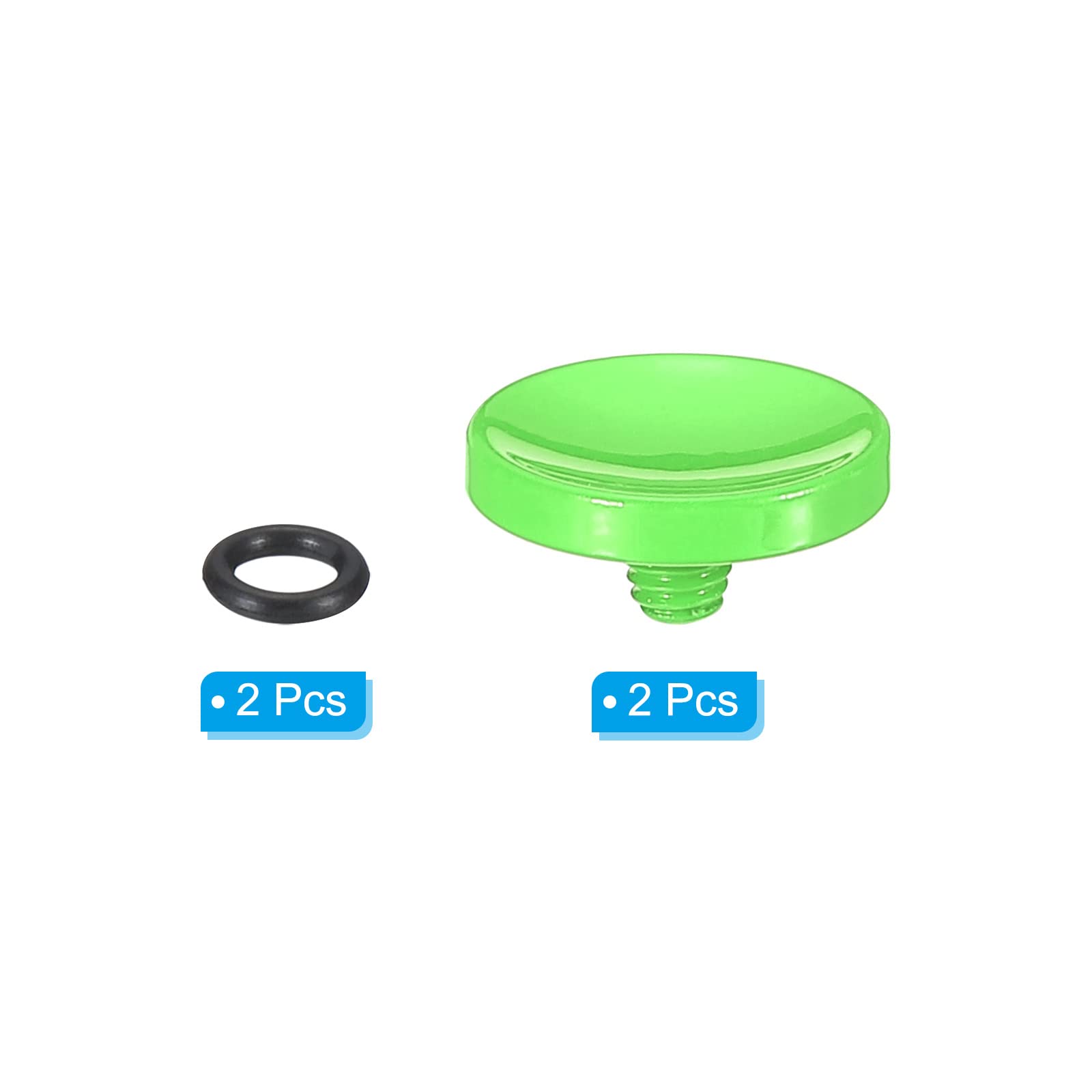 Patikil Camera Shutter Button, 2 Pack Soft Shutter Release Button Pure Copper Camera Button Concave Suitable For Nikon For Fujif