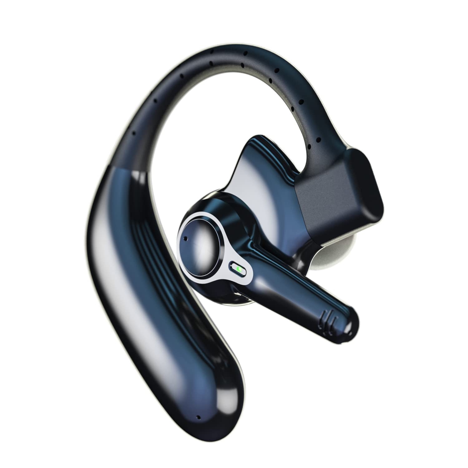 Emotal Dual Mic Ai Noise Cancelling Bluetooth Headset For Cell Phones, 10 Days Standby 30Hrs Hd Talktime Bluetooth Earpiece Ipx6