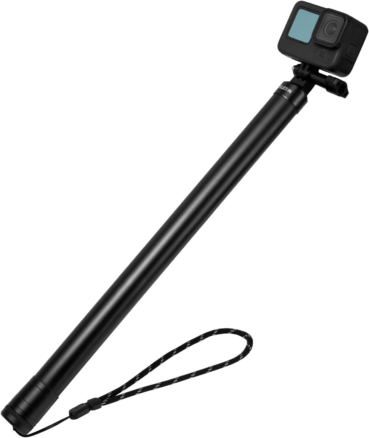 Long Selfie Stick Pole (106'), Extension Carbon Fiber Waterproof Dive Monopod For Gopro Max Go Pro 13 12 11 10 9 8 7,Insta360 X3 X4 Go 3 Ace Pro,Dji Action 4 5 Osmo Pocket 3 Bike Motorcycle Accessory