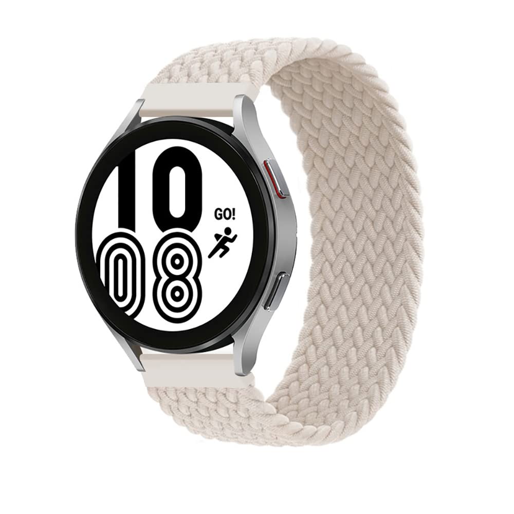 Leisurebands Stretch Braided Nylon Band Compatible For Samsung Galaxy Watch 3 45Mm/Gear S3 Classic/Frontier/46Mm,Soft Elastics S