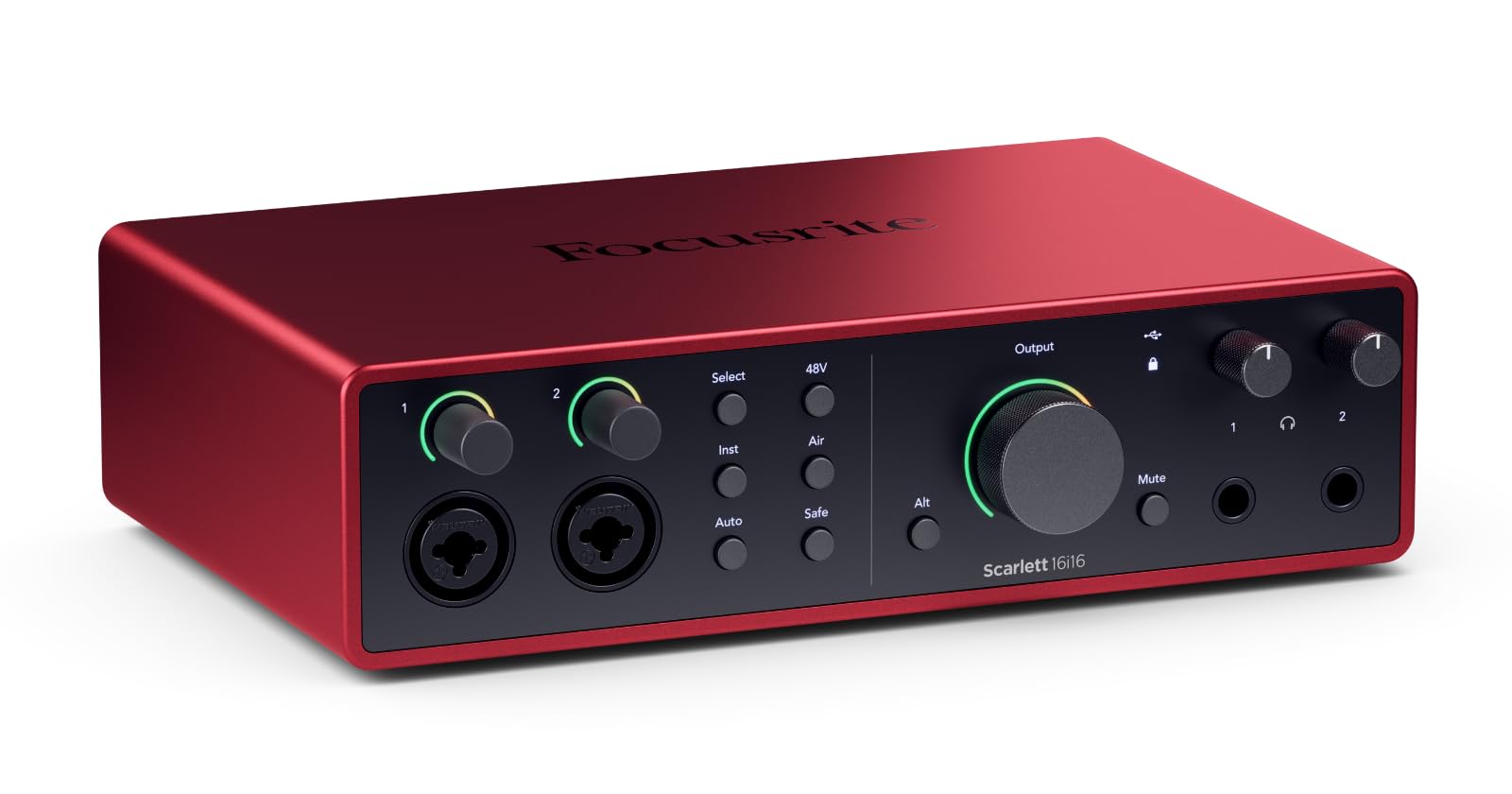 Focusrite Scarlett 16I16 4Th Gen Usb Audio Interface, For Songwriting, Music Production, Recording, And Podcasting   High Fideli