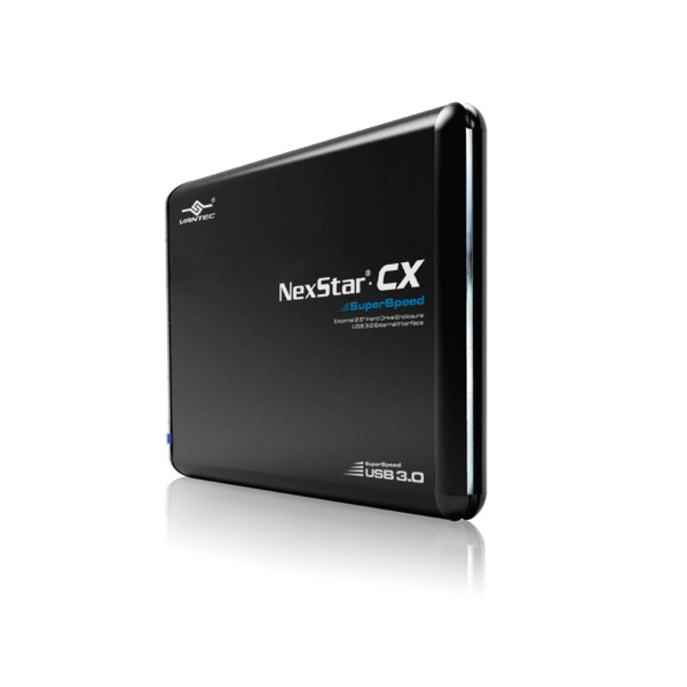 Vantec Usa Nexstar Cx 2.5-Inch Sata To Usb 3.0 External Hard Drive Enclosure (Nst-200S3-Bk)