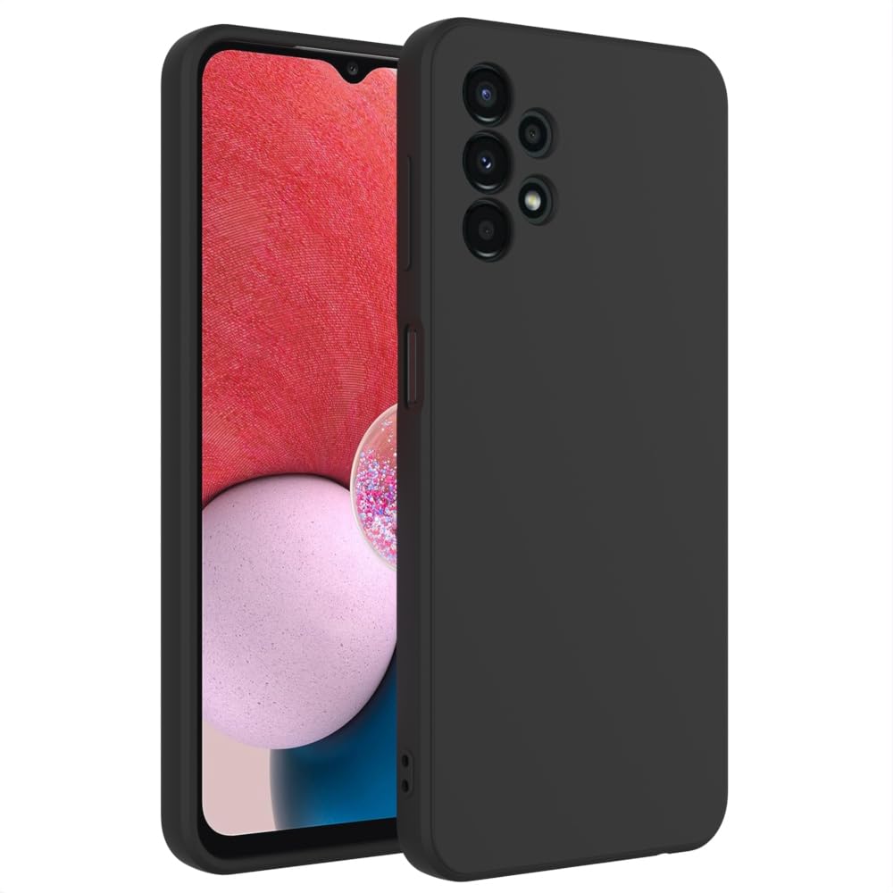 Wogroo For Samsung Galaxy A13 4G Case Black, Scratch Resistant With Soft Touch, Slim Thin Phone Cover For Samsung Galaxy A13 4G