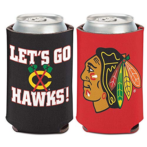 Chicago Blackhawks Can Cooler Slogan Design Special Order