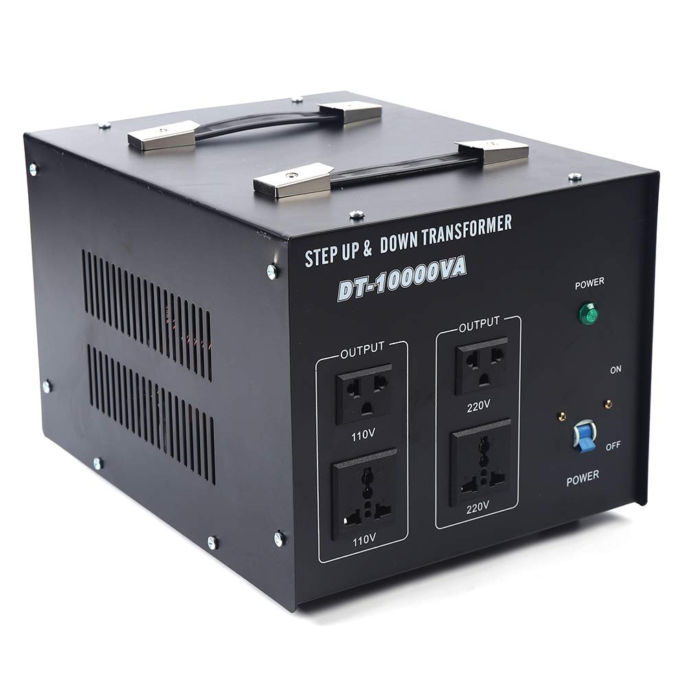 Futchoy St 10000 Heavy Duty Voltage Transformer Voltage Converter 110V To 220V Step Up/Down Transformer Voltage Converter