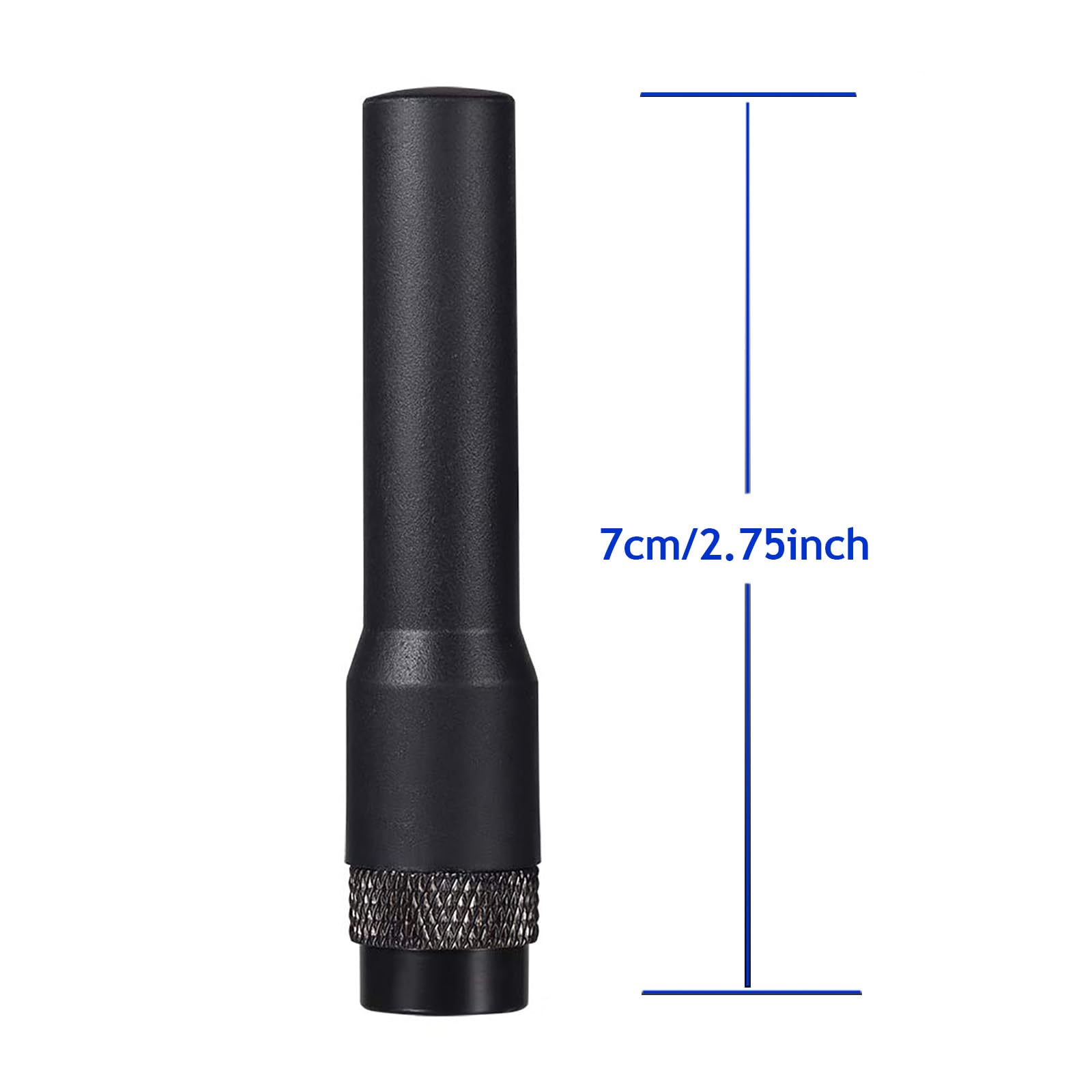 Bingfu Dual Band Vhf Uhf 136 174Mhz 400 470Mhz Ham Radio Antenna Handheld Two Way Radio Sma Male Soft Antenna 2 Pack For Icom Ya