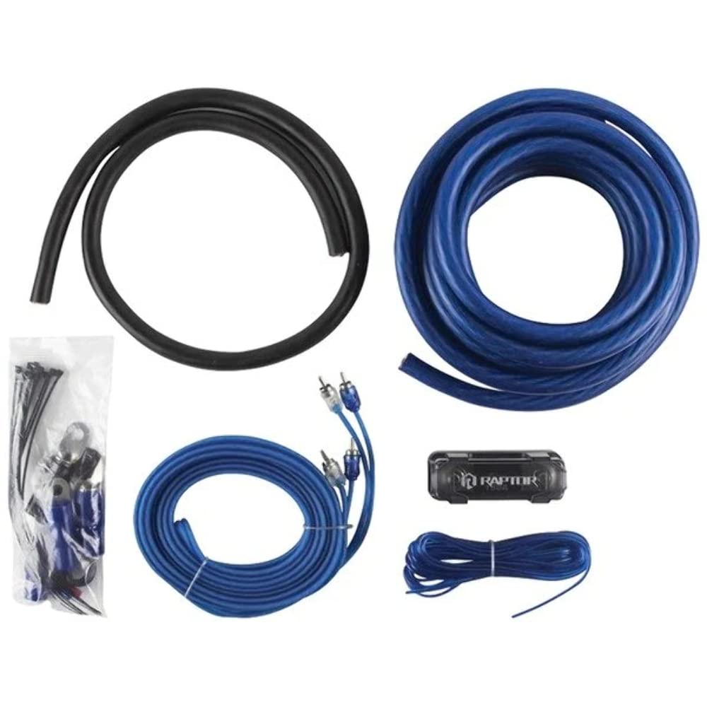 Raptor R2Ak0 Bulk Series R2 Amp Installation Kit (1/0 Gauge)