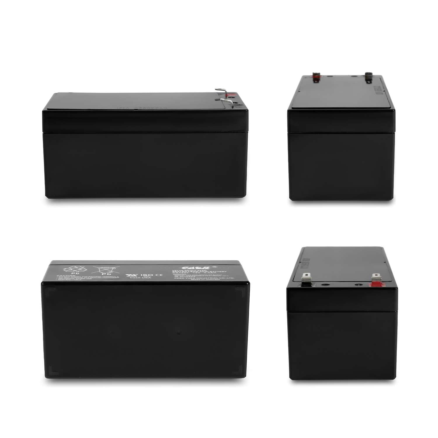 Casil 12V 3.3Ah Rechargeable Sealed Lead Acid Replacement Battery For Apc Back Ups Es 350