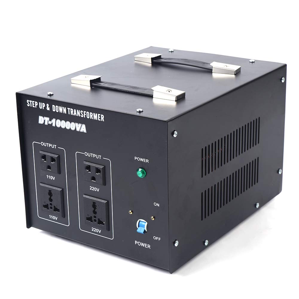 Futchoy St 10000 Heavy Duty Voltage Transformer Voltage Converter 110V To 220V Step Up/Down Transformer Voltage Converter